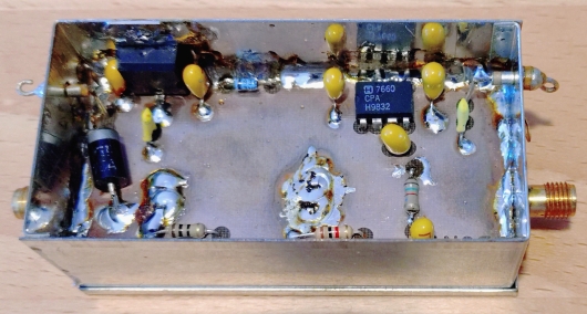 10GHz 200mW amplifier