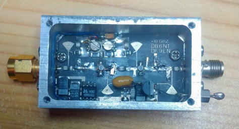 10 GHz LNA