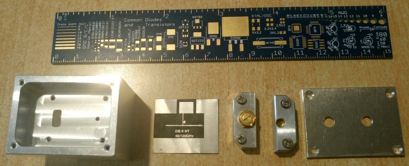 122 ghz mixer board