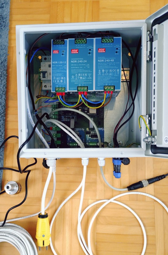 power supply + controller