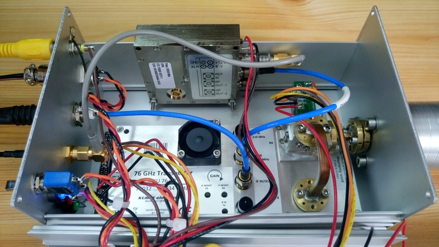 76 GHz transverter