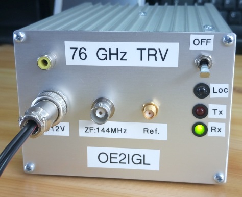 76 GHz transverter
