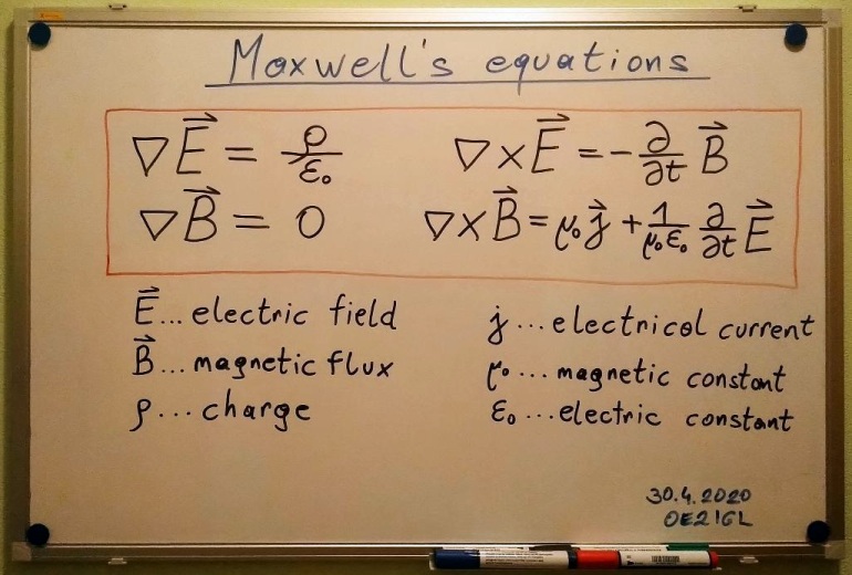 Maxwell equation