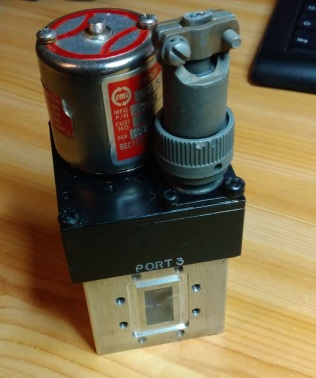 WR75 waveguide switch