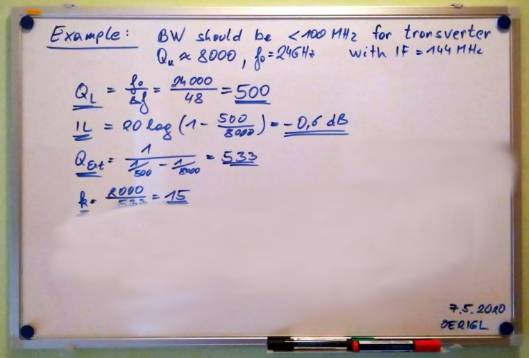 OE9PMJ cavity filter